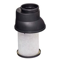 Oil separator crankcase ventilation for oil mist...