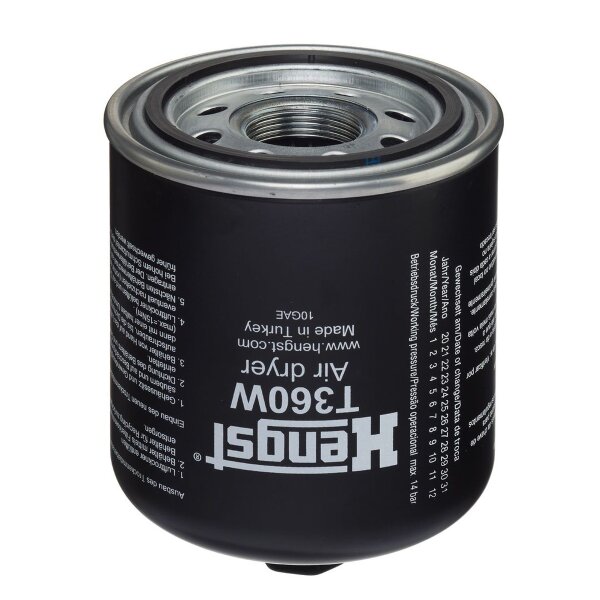 Air dryer cartridge Ø99mm Ø136mm HENGST FILTER for e.g.SCANIA P