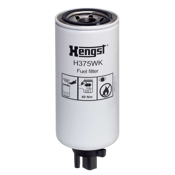 Fuel filter screw-on filter HENGST for DAF LEYLAND CUMMINS
