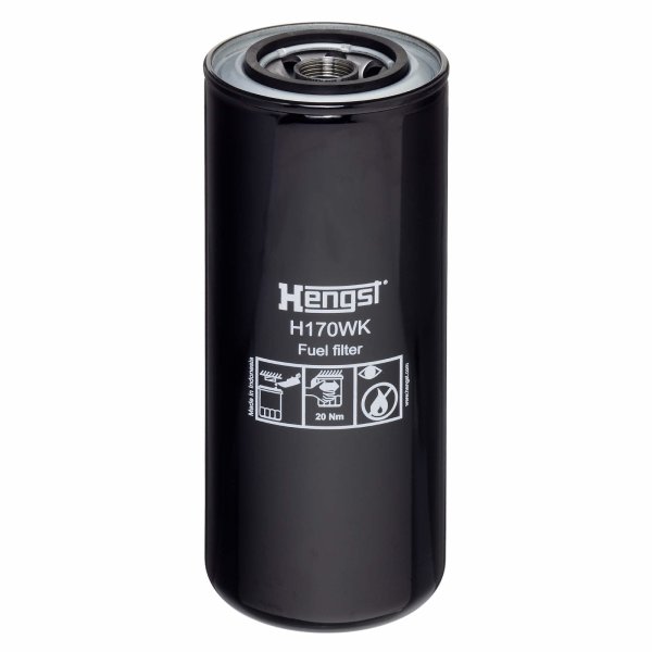 Fuel filter screw-on filter HENGST for FREIGHTLINER CUMMINS CATERPILLAR