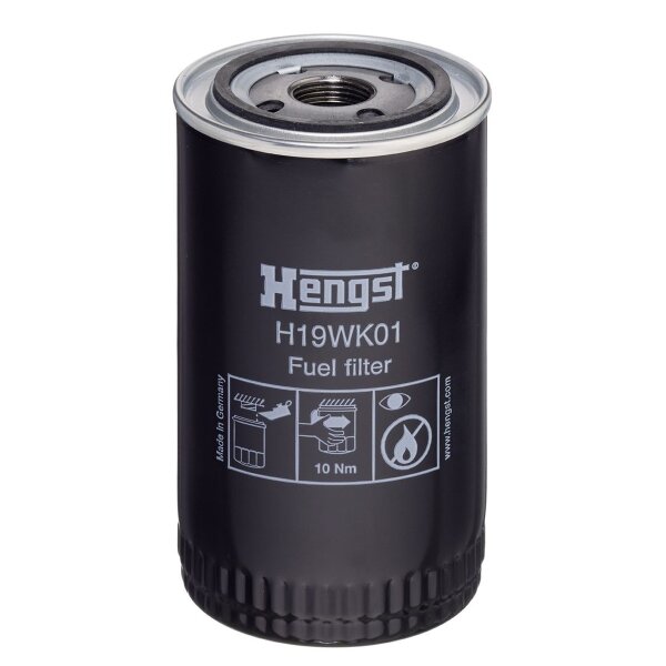 Screw-on fuel filter Ø94mm 171mm HENGST FILTER for CATERPILLAR and others