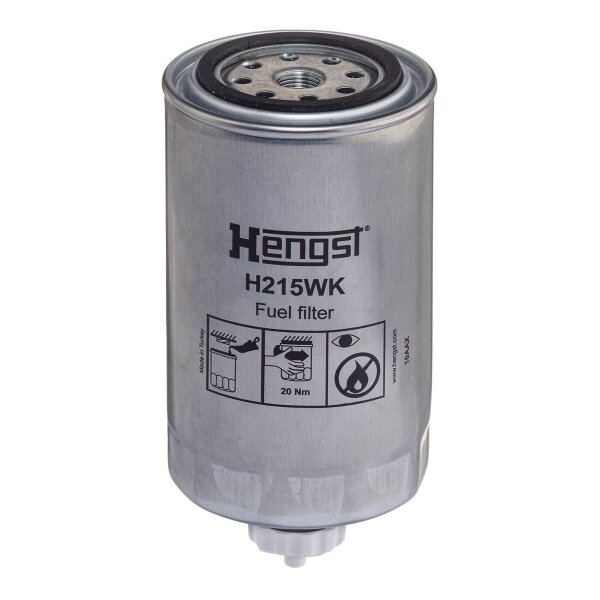 Screw-on fuel filter Ø95mm 192mm HENGST FILTER for IVECO and others