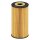 Oil filter insert Ø19mm Ø57mm HENGST FILTER for e.g. OPEL MOVANO B box