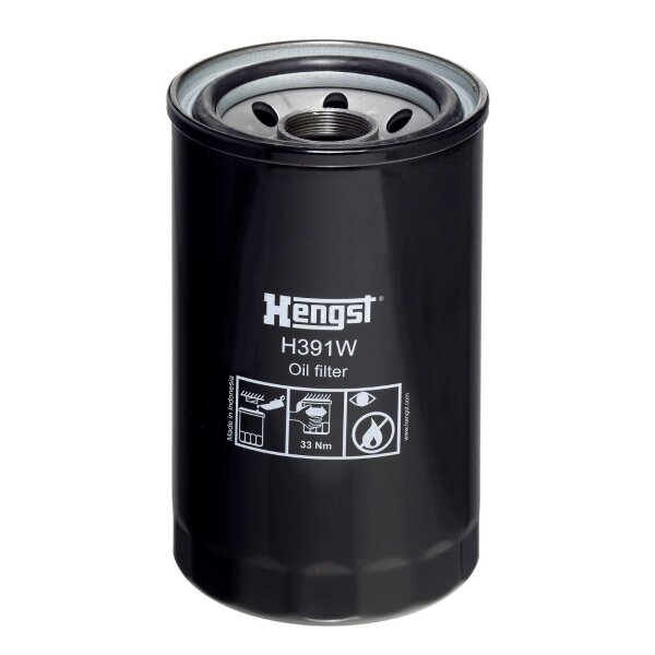 Oil filters Screw-on filters HENGST for MITSUBISHI NISSAN KOBELCO