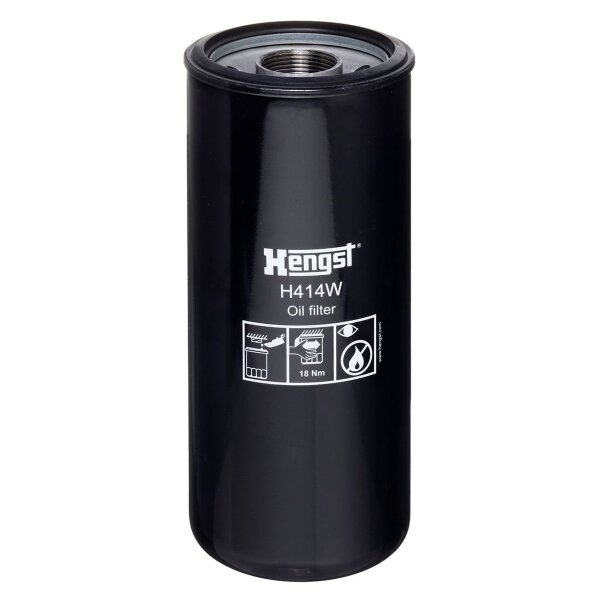 Screw-on oil filter Ø92mm Ø106mm HENGST FILTER for e.g. MITSUBISHI