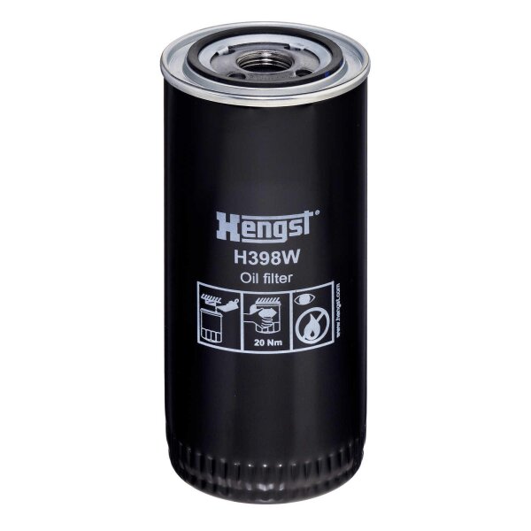 Oil filter screw-on filter HENGST for MWM CLAAS DEUTZ-FAHR HITACHI HAMM KRAMER