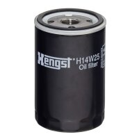 Oil filter screw-on filter HENGST for PORSCHE 944