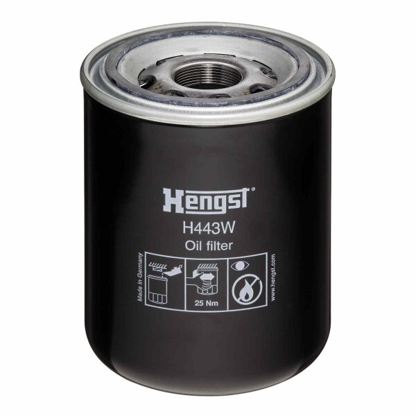 Oil filter screw-on filter HENGST for SISU MASSEY FERGUSON CLAAS AGCO VALTRA