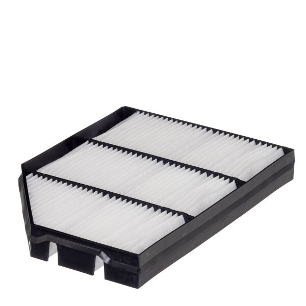 Pollen filter inside 315-232mm 36mm HENGST FILTER for e.g. MERCEDES-BENZ AROCS