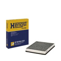 Activated carbon filter 285-243mm 37mm HENGST FILTER for...