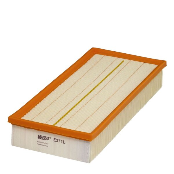 Air filter insert 360-171mm HENGST FILTER suitable for e.g. MERCEDES-BENZ SL