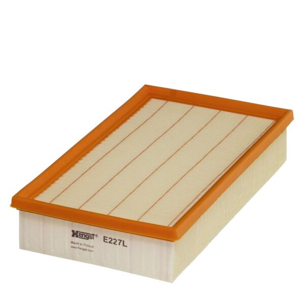 Air filter insert 306-171mm HENGST FILTER suitable for e.g. MERCEDES-BENZ