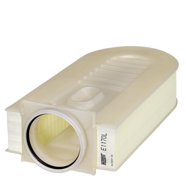 Air filter insert 350-176mm HENGST FILTER for MERCEDES-BENZ E-CLASS and others