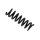 Suspension Spring Rear Axle BILSTEIN for e.g. MERCEDES-BENZ E-Klasse