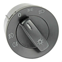 Headlight Switch 10-pin white METZGER suitable for e.g. VW GOLF