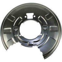 Spray Plate Brake Disc rear right sheet steel METZGER for...