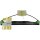 Rear left electric window regulator without electric motor METZGER for AUDI A3