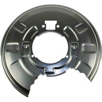 Spray Plate Brake Disc rear left sheet steel METZGER for...