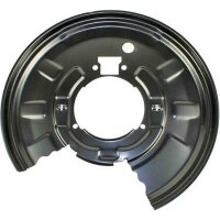 Spray Plate Brake Disc rear left sheet steel METZGER for...