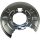 Spray Plate Brake Disc rear left sheet steel METZGER for e.g. BMW X3