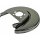 Spray Plate Brake Disc rear left sheet steel METZGER for SEAT IBIZA and others