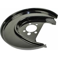 Spray Plate Brake Disc rear right sheet steel METZGER for...