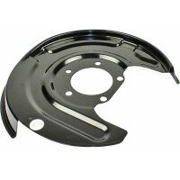 Spray Plate Brake Disc rear left sheet steel METZGER for...