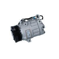 Air conditioning compressor 12 V Ø 104 mm CVC NRF suitable for e.g. OPEL ASTRA