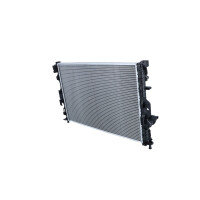 Kühler Motorkühlung Kühlrippen gelötet 672 - 455 mm Alu NRF für u.a. VOLVO V60