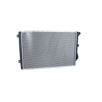 Radiator engine cooling 650 - 431 mm alu NRF for e.g. VW TOURAN