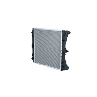 Kühler Motor Kühlrippen gelötet 351 - 335 mm Alu NRF für u.a. PORSCHE BOXSTER