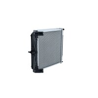 Kühler Motor Kühlrippen gelötet 351 - 335 mm Alu NRF für u.a. PORSCHE BOXSTER