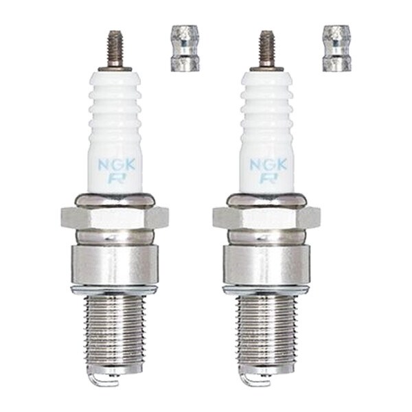2 Zündkerzen mit Flachdichtsitz NGK Quick...