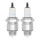 2 Spark Plugs with flat seal seat NGK Quick for AGRIA and others