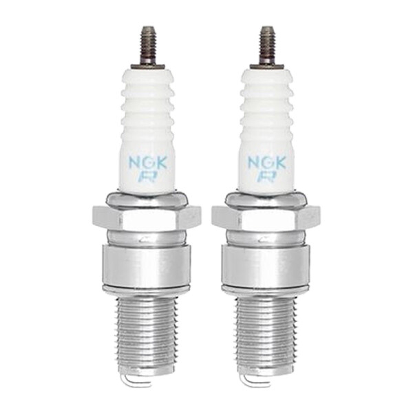2 Spark Plugs with flat seat NGK Quick IAM-Expertise for...