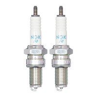 2 Spark Plugs with flat seal seat NGK Quick for YAMAHA and others