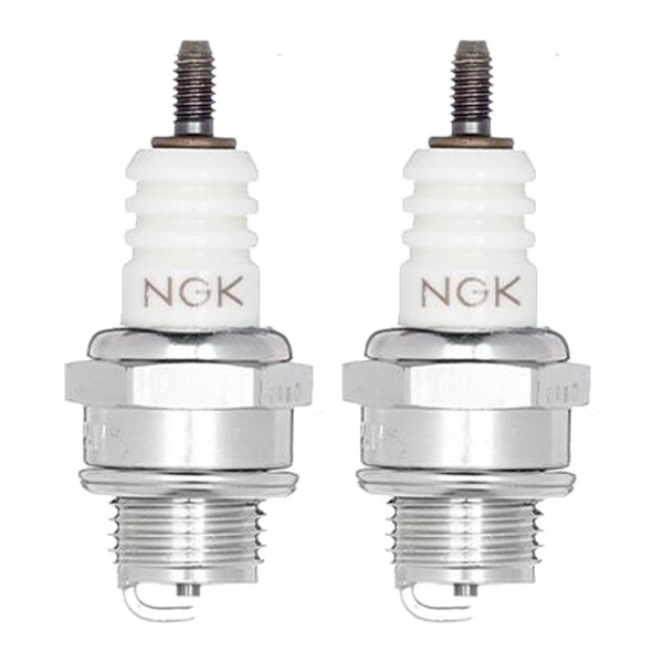 2 Zündkerzen mit Flachdichtsitz NGK Quick...