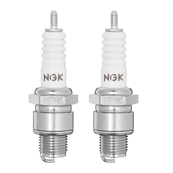2 Spark Plugs with flat seal seat NGK Quick for SUZUKI...