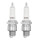 2 Spark Plugs with flat seal seat NGK Quick for SUZUKI and others
