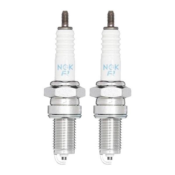 2 Zündkerzen mit Flachdichtsitz NGK Quick...