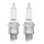 2 Spark Plugs with flat seal seat NGK Quick for MERCURY and others