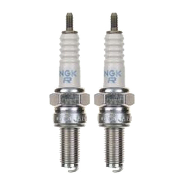 2 Spark Plugs with flat seal seat NGK Quick for YAMAHA...