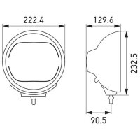 Headlight right 24 V LED HELLA Lighting Expertise...