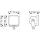 Fernscheinwerfer LED DEUTSCH Stecker HELLA Anbau mit Schalter Kabel BLACK MAGIC