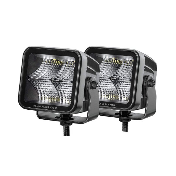 Fernscheinwerfer BLACK MAGIC LED HELLA Anbau für Nahfeldausleuchtung