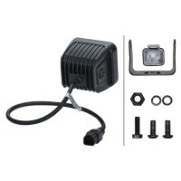 Headlight 24 V LED HELLA BLACK MAGIC universal for various vehicles