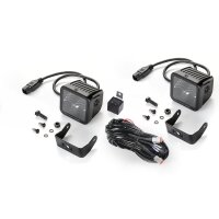 Headlight 24 V LED HELLA BLACK MAGIC universal for various vehicles