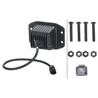 Headlight 24 V LED HELLA BLACK MAGIC universal for various vehicles