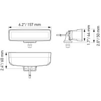 Fernscheinwerfer LED Black Magic HELLA Anbau für Nahfeldausleuchtung