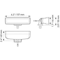 Fernscheinwerfer LED Black Magic HELLA Anbau für Nahfeldausleuchtung